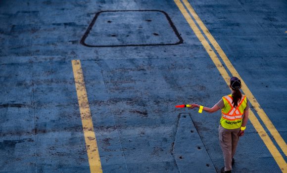 Ferry operator prosecuted after worker injured by moving vehicle